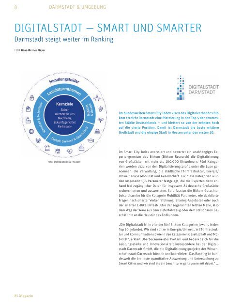 M das Magazin für Wirtschaft und Gesellschaft - Darmstadt No. 04 2020