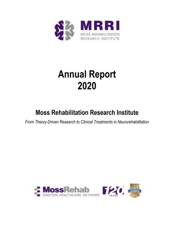 MRRI 2020 Annual Report