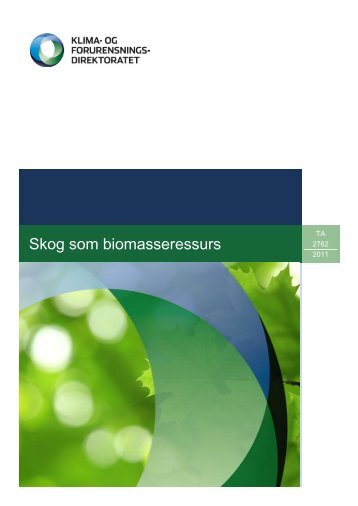 Skog som biomasseressurs - Klima