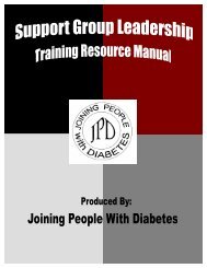 Support Group - Michigan Diabetes Outreach Network