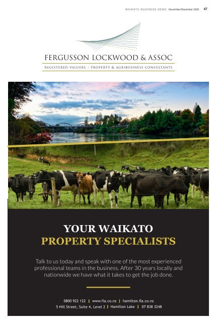 Waikato Business News November/December 2020 