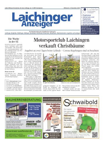 Laichinger Anzeiger 09.12.2020