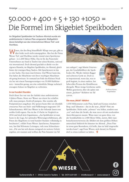 Alpine Technologien 2020