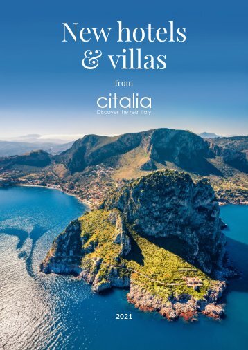 Citalia Brochure Supplement | New Hotels & Villas 2021