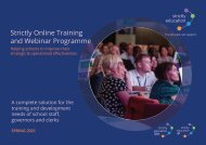 Spring Term 2021 Training Programme