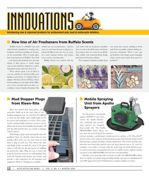 Auto Detailing News Winter issue