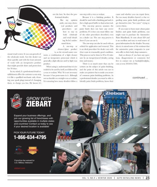 Auto Detailing News Winter issue