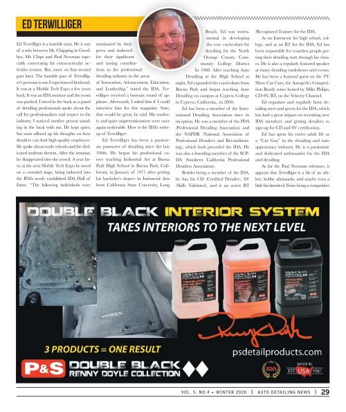 Auto Detailing News Winter issue