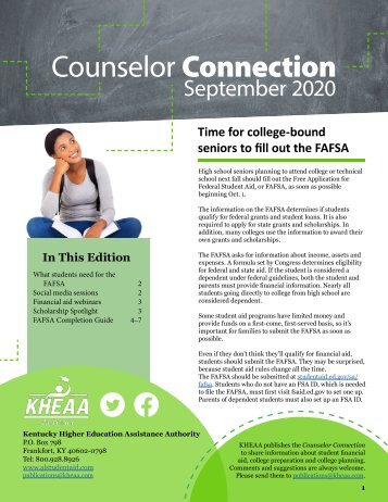 AL - Counselor Connection - September 2020