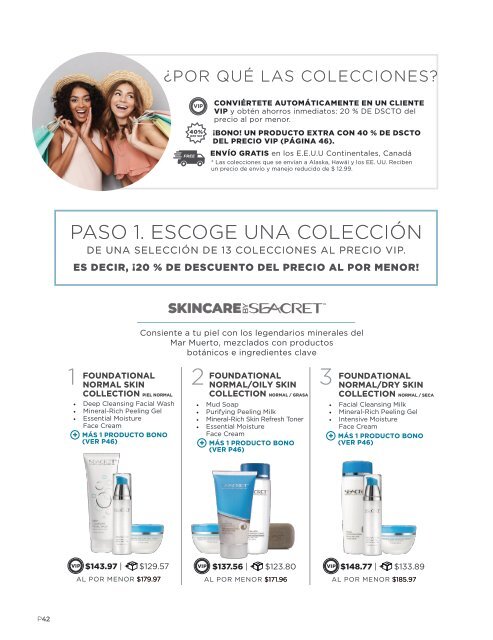 Seacret Product Catalog (US Español revisado 07/12/2020)