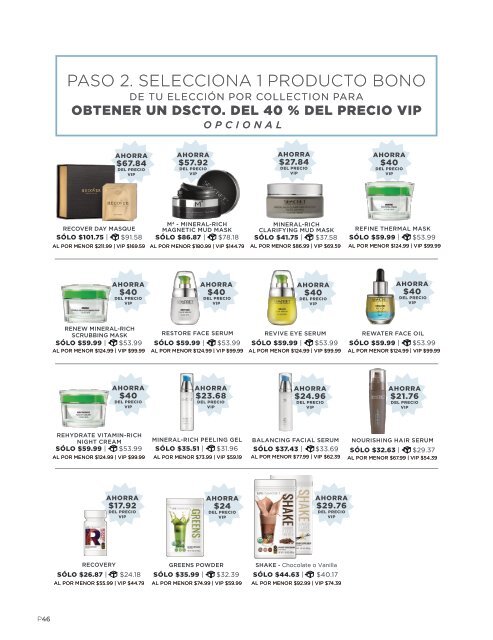 Seacret Product Catalog (US Español revisado 07/12/2020)