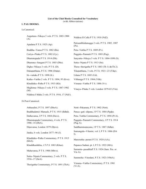 The Pali Text Society's Pali-English Dictionary