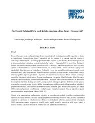 Što Hrvati, Bošnjaci i Srbi - Friedrich Ebert Stiftung