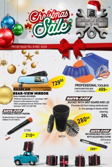 Modimolle Spares Christmas Sale