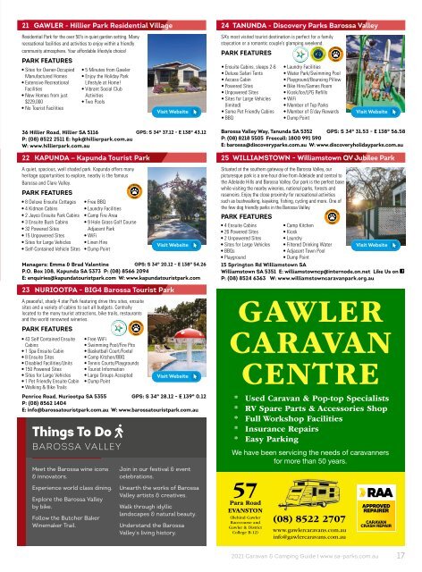 Caravan and Camping Guide 2021