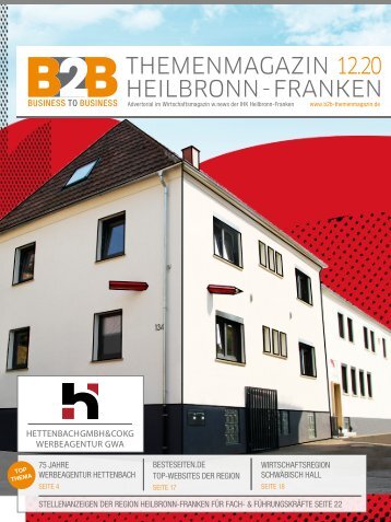 75 JAHRE WERBEAGENTUR HETTENBACH| B2B Themenmagazin 12.2020