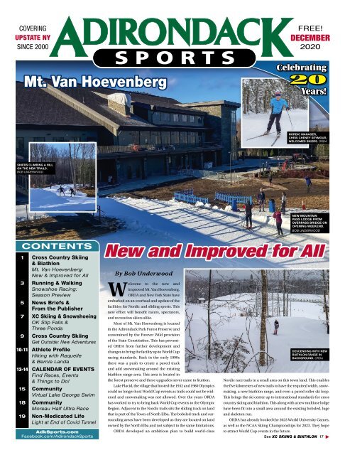 Adirondack Sports December 2020