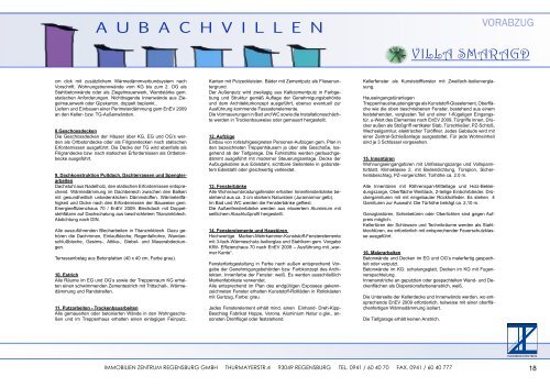 A U B A C H V I L L E N VILLA SMARAGD - Immobilien Zentrum