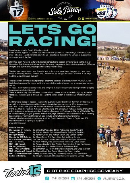 Dirt ad Trail Online Nov 2020