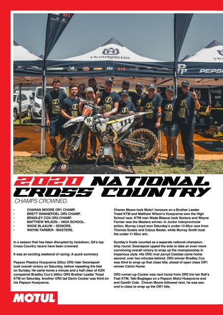 Dirt ad Trail Online Nov 2020