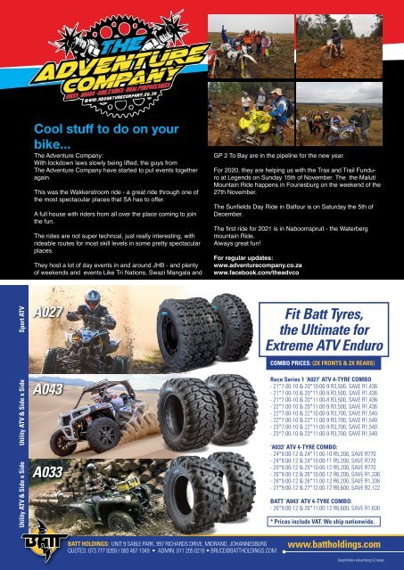 Dirt ad Trail Online Nov 2020