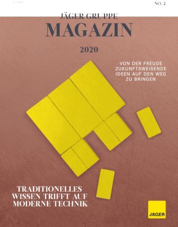 JÄGER GRUPPE MAGAZIN 2020