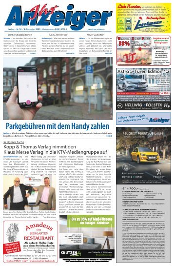 Ihr Anzeiger Itzehoe 50 2020