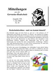 2 - Gervasius-Realschule