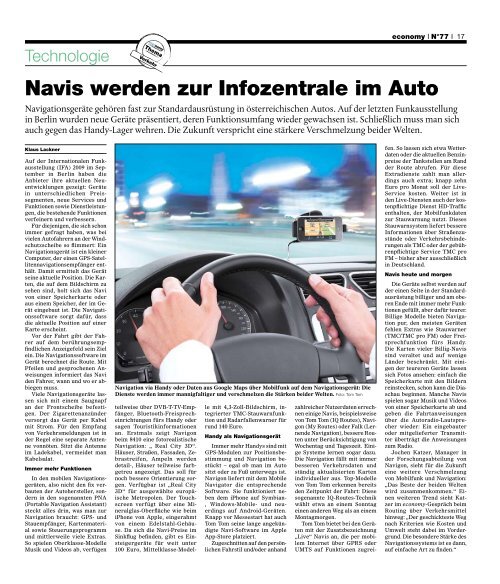 Komplette Ausgabe als Heft laden - economyaustria