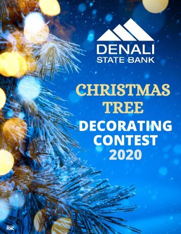 Christmas Tree Decorating Contest 2020