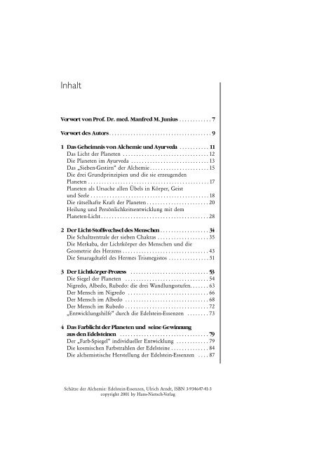 Schatze Der Alchemie Edelstein Essenzen