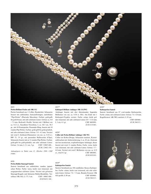 Schmuck, Taschen- und Armbanduhren - Galerie Fischer Auktionen ...