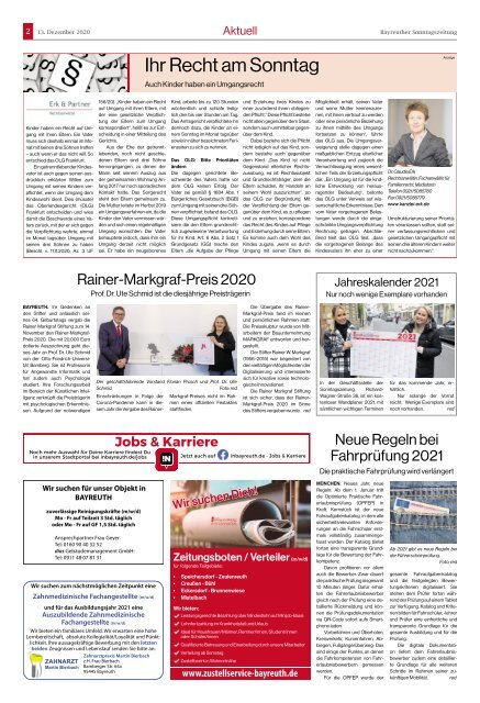 2020-12-13 Bayreuther Sonntagszeitung