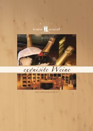 Weinkarte - Hotel Schöne Aussicht
