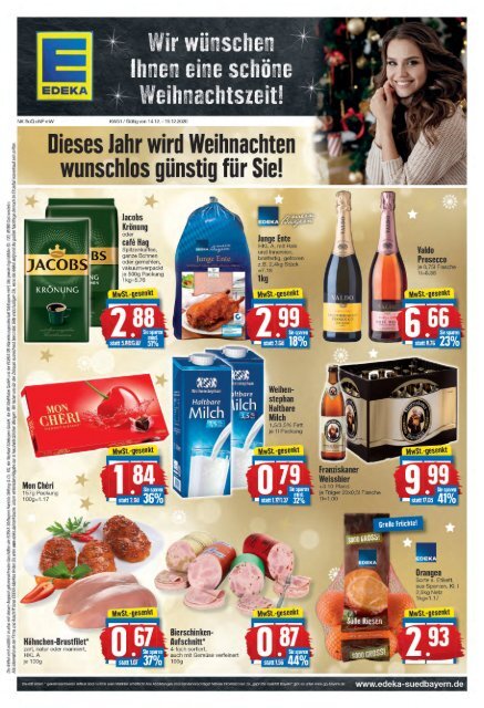 EDEKA Haidorf Wochenwerbung KW51 - 2020