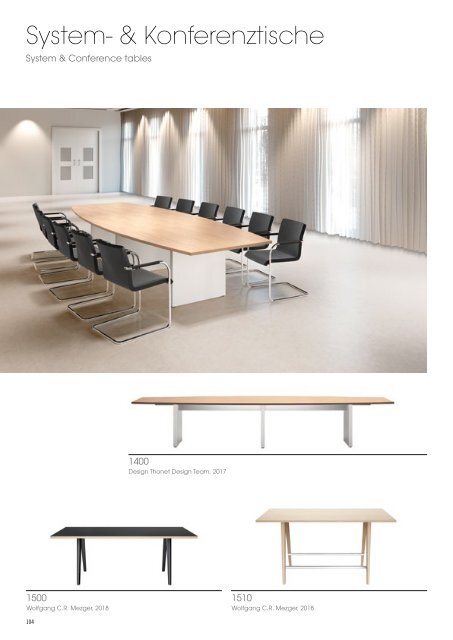 Thonet Katalog 2019/20