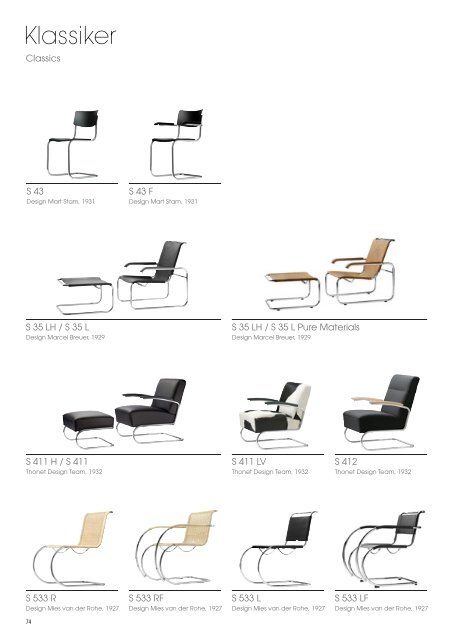 Thonet Katalog 2019/20