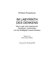 Im Labyrinth des Denkens - Lalegion-pictures.com