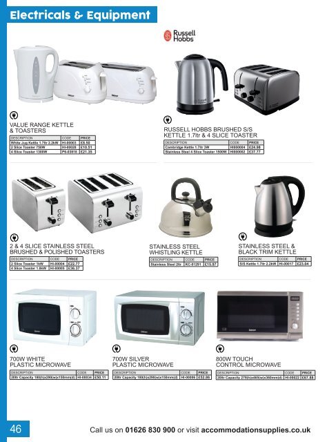 Accommodation Supplies 2021 Catalogue