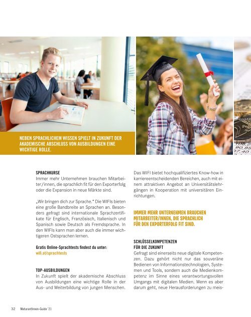 best career MaturantInnen-Guide 2021