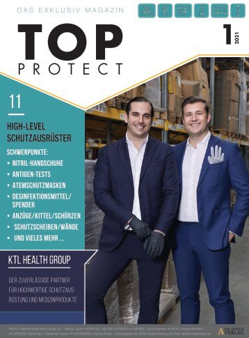 TOP PROTECT – BEILAGE IM MANAGER MAGAZIN 01/21