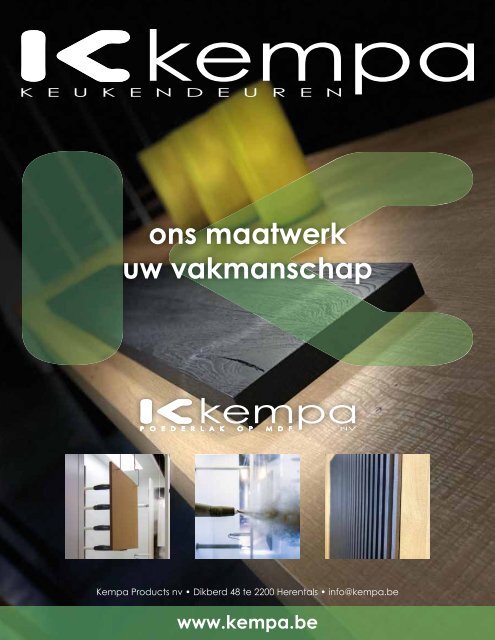 Interieurbouw en Schrijnwerken 06 2020