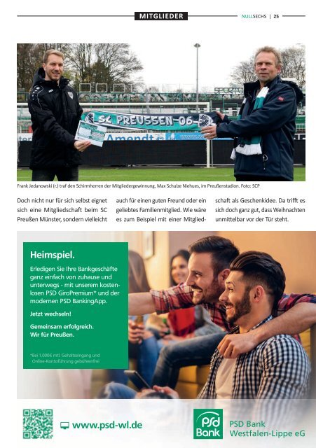 nullsechs Stadionmagazin - Heft 5 2020/21