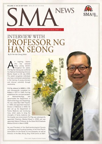 PRofESSoR Ng HaN SEoNg - SMA News - Singapore Medical ...