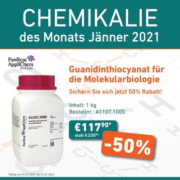 Chemikalie des Monats Jänner 2021