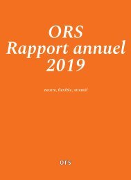 ORS Rapport Annuel 2019 Français