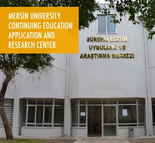 Mersin University Catalog