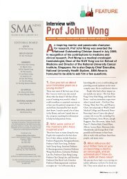 Prof John Wong - Home::National University Cancer Institute ...