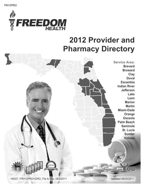 2012 Provider and Pharmacy Directory - Freedom Health