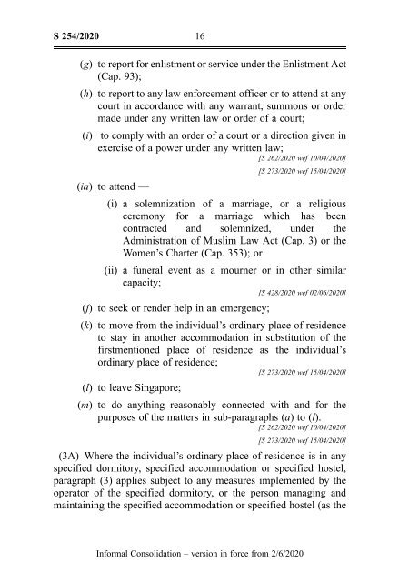 COVID-19 (Temporary Measures) (Control Order)